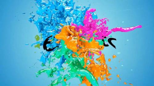 Videohive - Liquid Paint Splash Logo