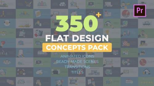 Videohive - Flat Design Concepts