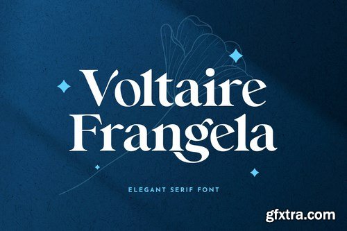 Voltaire Frangela Serif Font