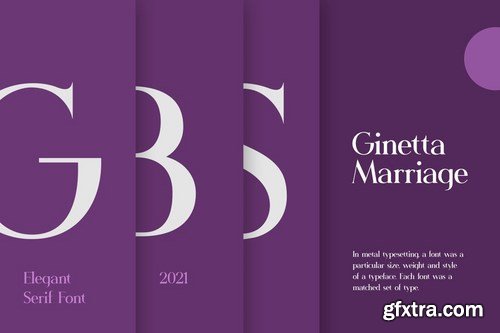 Ginetta Marriage Serif Font