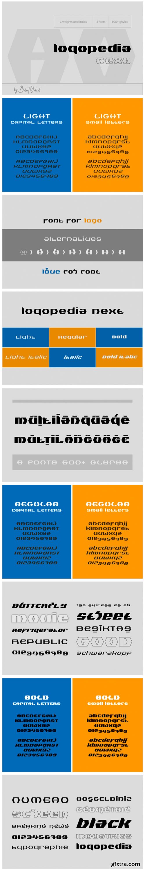 Logopedia Next Font