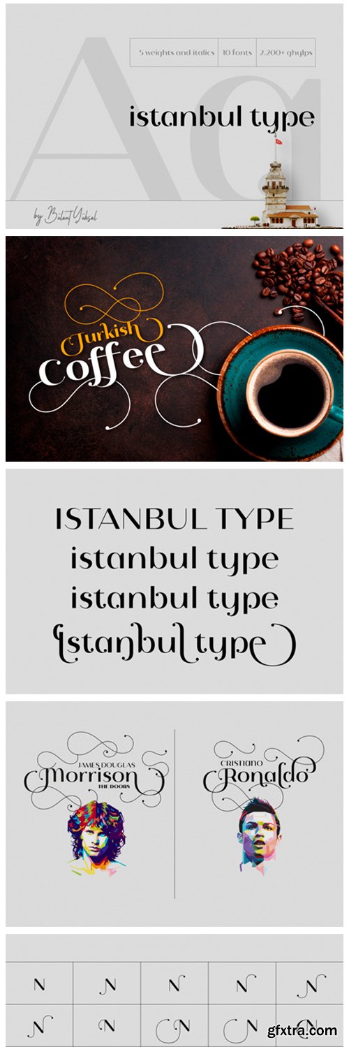 Istanbul Type Font