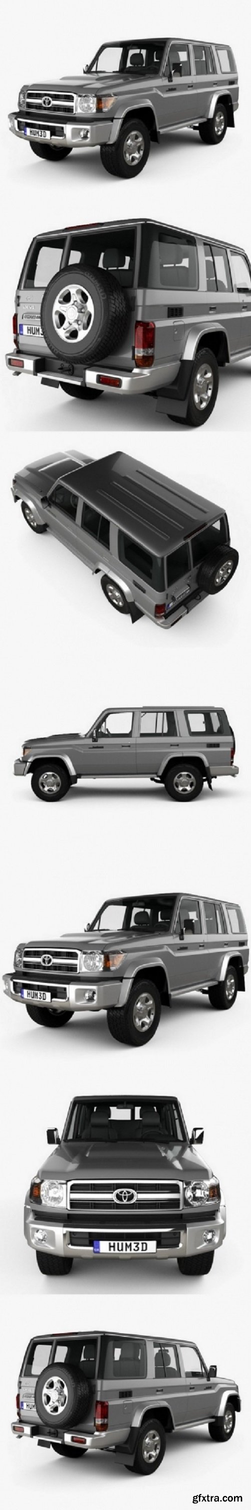 Toyota Land Cruiser 2007 3D model