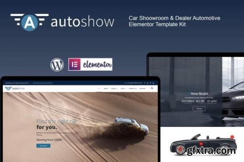 ThemeForest - AutoShow v1.0.2 - Car Shoowroom & Dealer Elementor Template Kit - 30875263