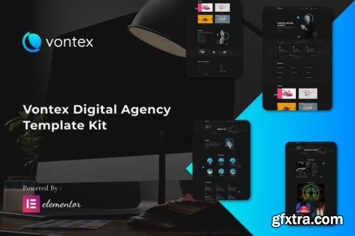 ThemeForest - Vontex v1.0.0 - Digital Agency Elementor Template Kit - 31128256