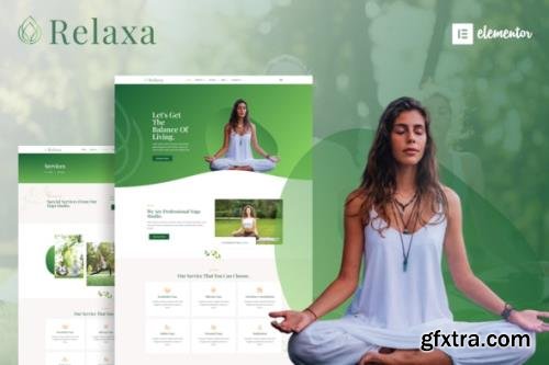 ThemeForest - Relaxa v1.0.0 - Yoga Teacher & Studio Elementor Template Kit - 31147474