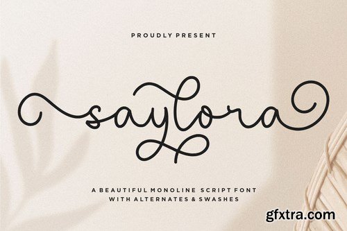 Saylora Script Font