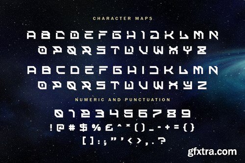 Mars Landing - Futuristic Techno font