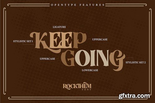 Rockthem Classic Vintage Font