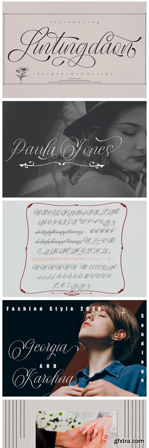 Lintingdaon Script Font Font