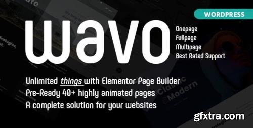 ThemeForest - Wavo v2.0.2 - Creative Portfolio & Agency Theme - 26552218 - NULLED