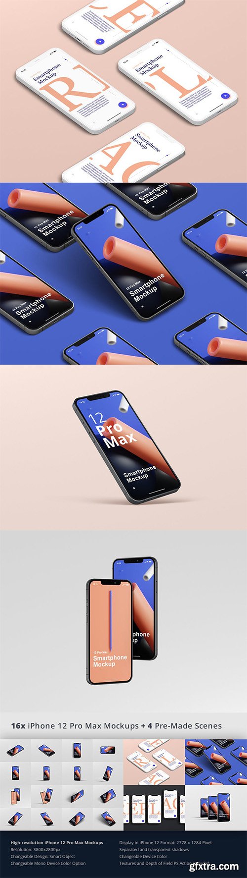 Phone 12 Pro Max Mockup