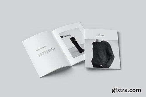 Simple A4 Brochure Mockup