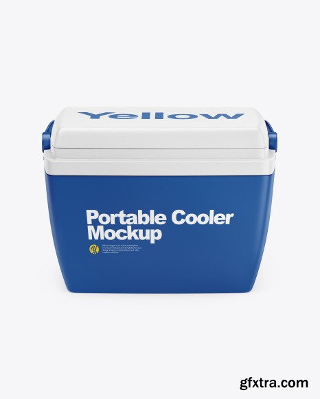 Portable Cooler Mockup 76766