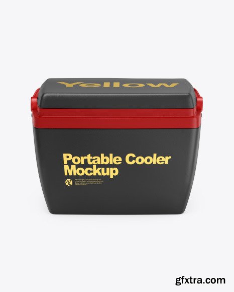 Portable Cooler Mockup 76766