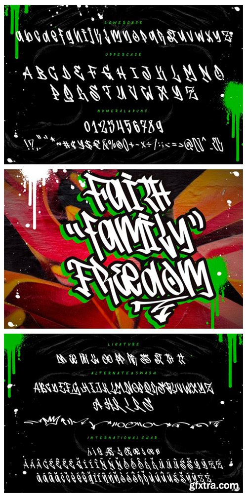 Graffity Stylish Font