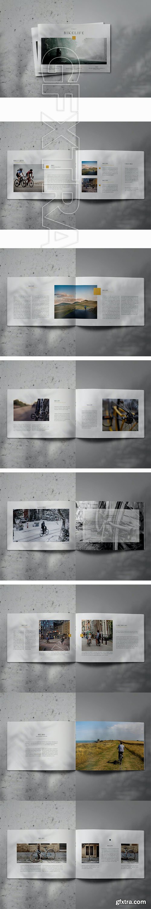 BIKELIFE - Indesign Lookbook Brochure Template