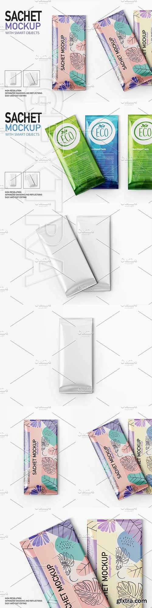 CreativeMarket - SACHET MOCKUP 5422480