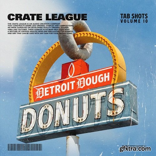 The Crate League Tab Shots Vol10 Detroit Dough Drumkit