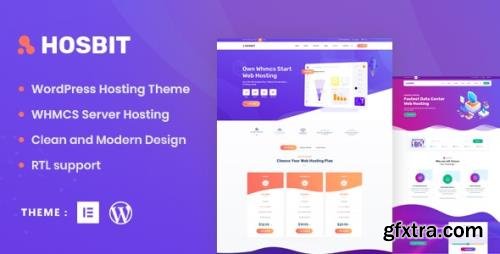 ThemeForest - Hosbit v1.0 - WHMCS & Hosting WordPress Theme (Update: 3 February 21) - 30051006