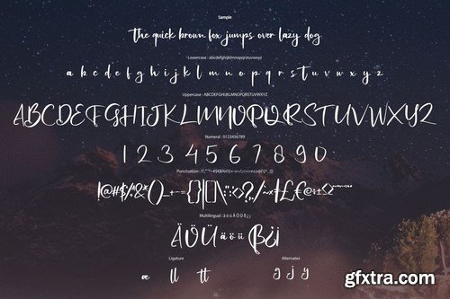 Potretic New Script Style Font