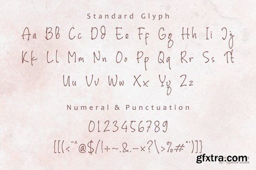 Olliegladies, Chic Handwritten Typeface