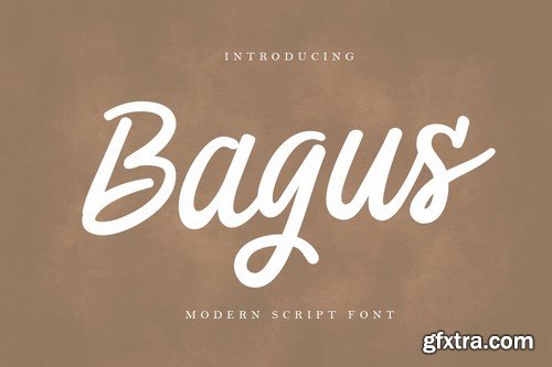 Bagus - Modern Script Font