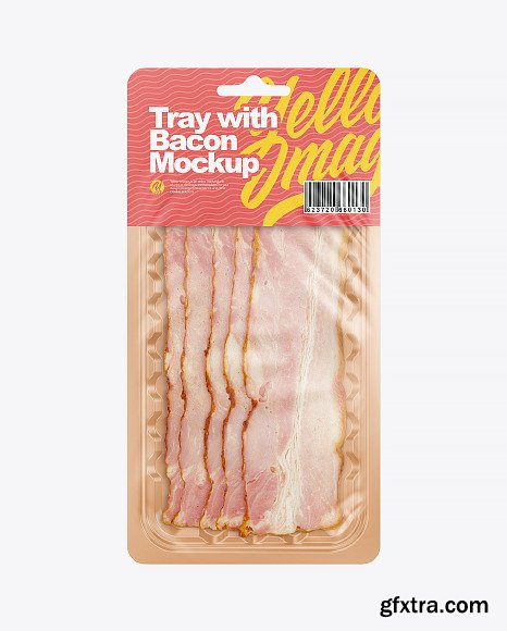 Tray With Bacon Mockup 76886