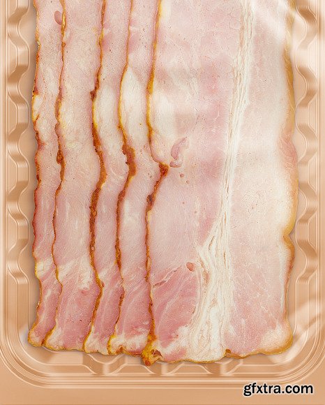 Tray With Bacon Mockup 76886