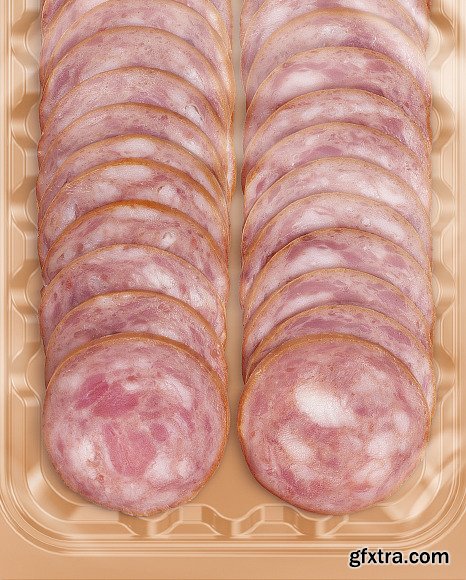 Tray With Sausage Mockup 76885