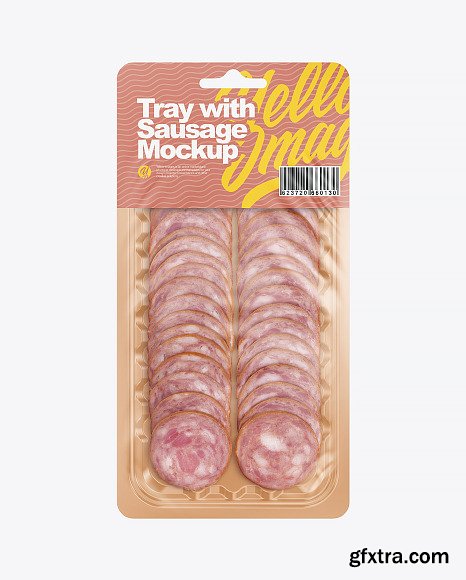 Tray With Sausage Mockup 76885