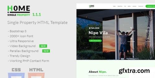 ThemeForest - Home v1.1.1 - Single Property HTML Template - 20839255