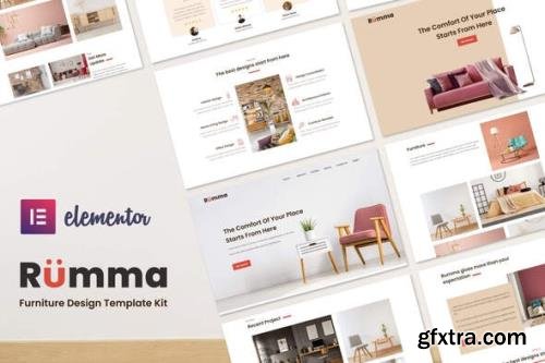 ThemeForest - Rumma v1.0.0 - Furniture Interior Elementor Template Kit - 31232351