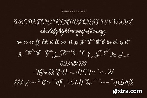 Fallisanta Flourish Font