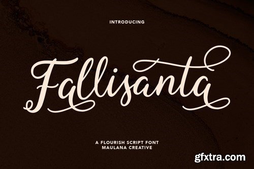 Fallisanta Flourish Font