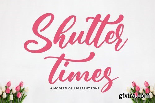 Shutter Times - Elegant Font