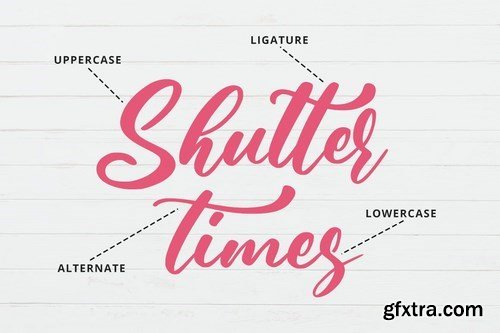 Shutter Times - Elegant Font