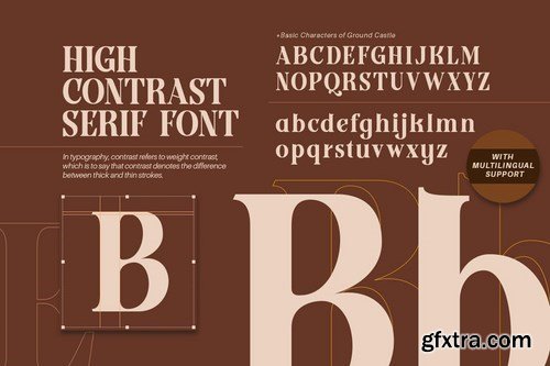 Ground Castle - High Contrast Serif