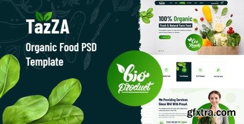 ThemeForest - TazZA v1.1 - Organic Food PSD Template - 27179087