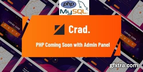 CodeCanyon - Crad v2.1 - PHP Coming Soon with Admin Panel - 28523056