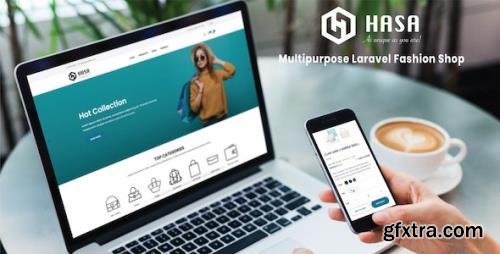 CodeCanyon - HASA v1.10 - Multipurpose Laravel Fashion Shop - 27489052 - NULLED