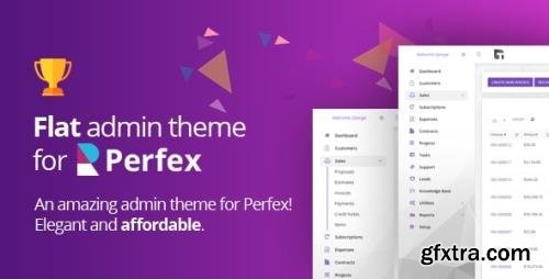 CodeCanyon - Perfex CRM - Flat admin theme v1.0 (Update: 27 November 19) - 24754675