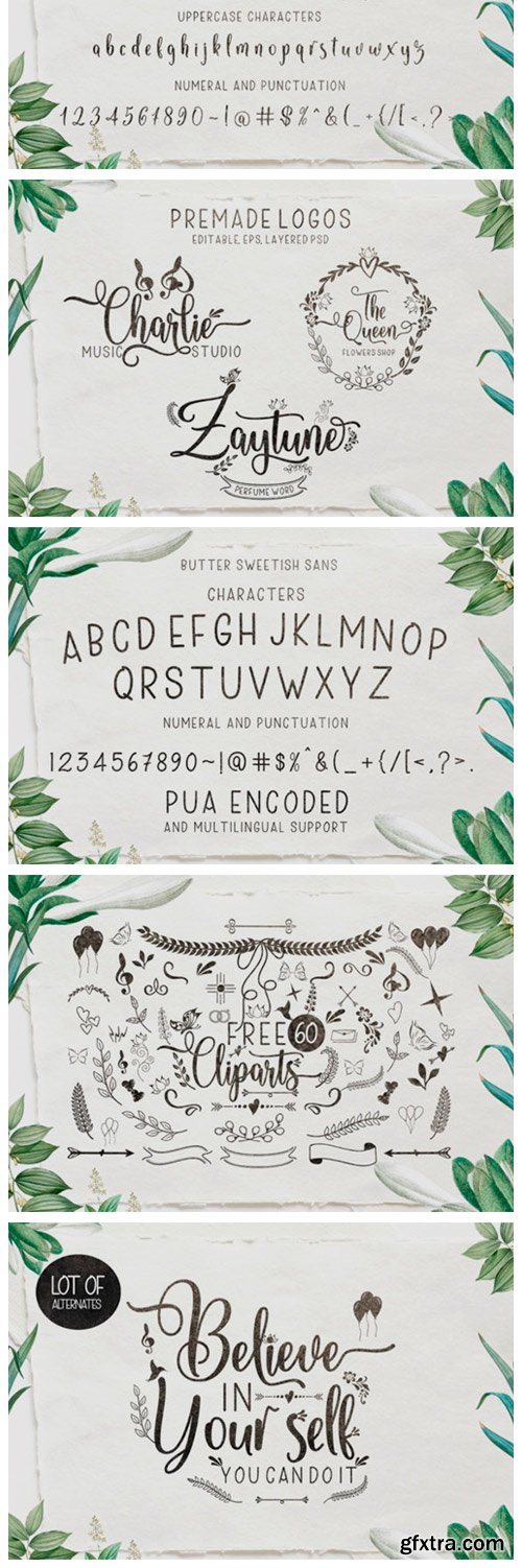 Butter Sweetish Font