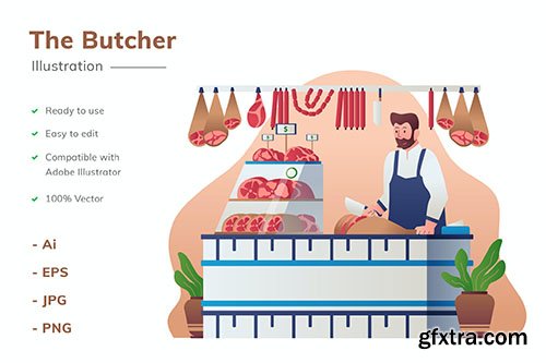 butcher-illustration