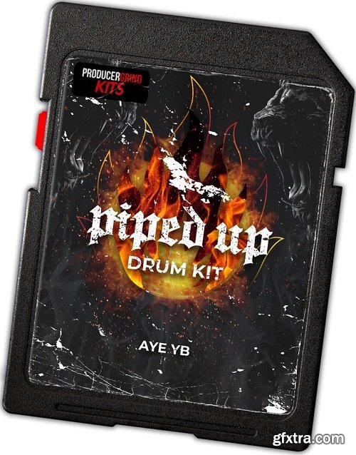 Producergrind Aye YB PIPED UP Drum Kit