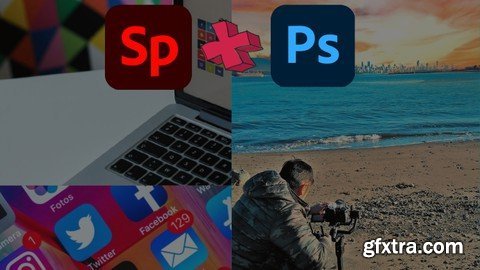 Adobe Photoshop and Adobe Spark Bundle