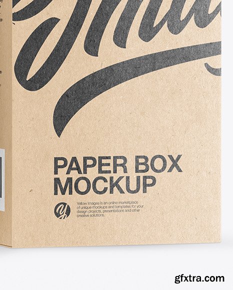 Matte Plastic Jar with Kraft Box Mockup 77056