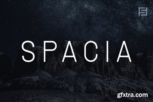 CM - SPACIA - Unique &amp; Modern Display Typeface 5987802