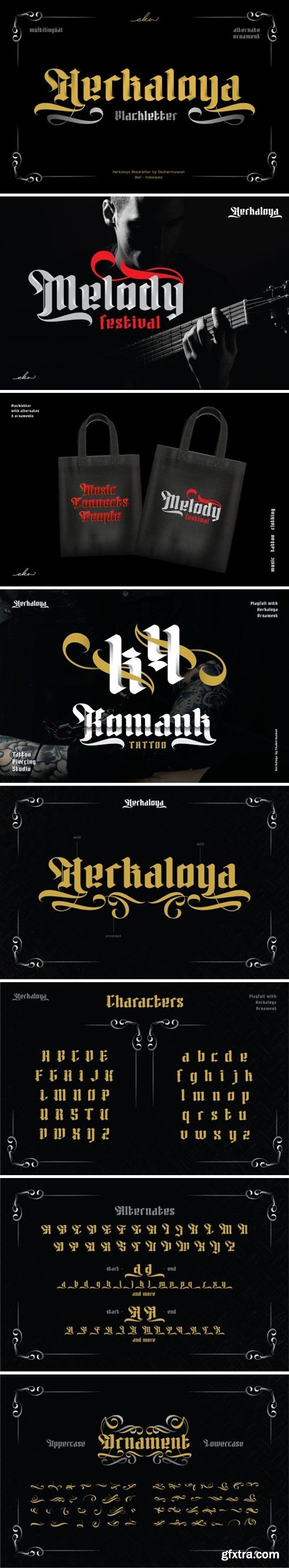 Herkaloya Font