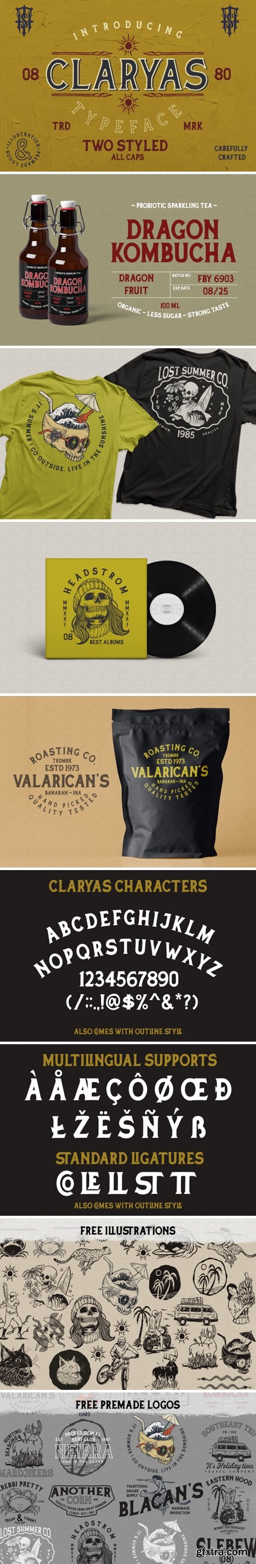 Claryas Font